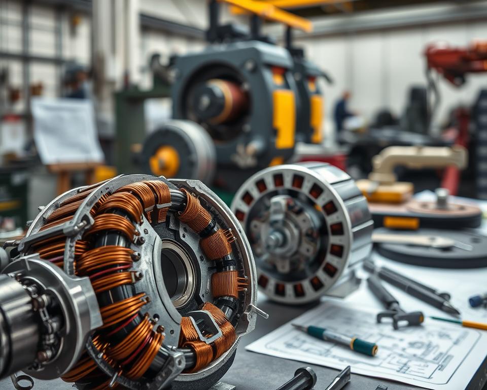 elektrik motor bileşenleri